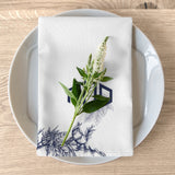 Deep Navy Cloth Pesach Napkins I Set of 4