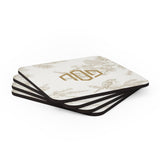 Leafy Pesach Coaster Set