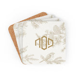 Leafy Pesach Coaster Set