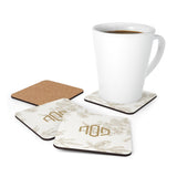 Leafy Pesach Coaster Set