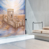V910 - Home in Our Beis Hamikdosh - Sukkah Mural