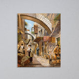 Erev Yom Tov Shopping | Sukkah Mural