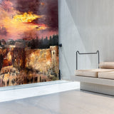 V850 - Eternal Evening at the Wall | Sukkah Mural