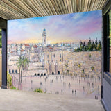 V630 - Kosel at Sunrise Sukkah Mural