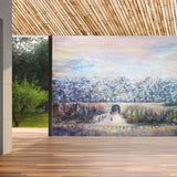 V654 - Yerushalayim Skyline| Sukkah Mural