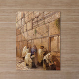 Davening at the Kosel on Yom Tov | Sukkah Mural