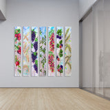 Shivas Haminim I 7 Piece Stix Set I Sukkah Sign