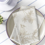 Leafy Pesach Cloth Napkins I Set of 4