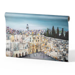 325 -  Kotel Plaza Sukkah Mural - Acrylic Creations - Nechama Fine Art x Sukkah Mural